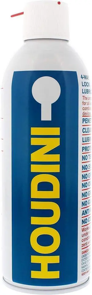 Lock Lube Professional Lock Lubricant Spray, 11 oz - Greaseless, Graphite-Free, Dielectric Cleaner & Protectant for Door Locks, Hinges, Latches & Electronics - Anti-Rust Formula Lock Lube Professional Lock Lubricant Spray, 11 oz - Greaseless, Graphite-Free, Dielectric Cleaner & Protectant for Door Locks, Hinges, Latches & Electronics - Anti-Rust Formula