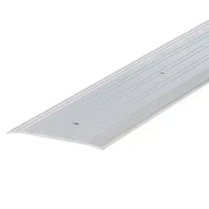 MD Building Aluminum Flat-Profile Threshold, Silver, 4in x 1/4in x 36in MD Building Aluminum Flat-Profile Threshold, Silver, 4in x 1/4in x 36in