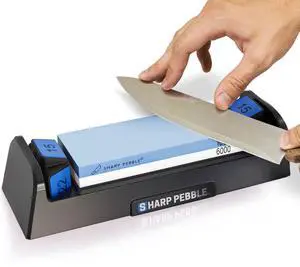Complete Whetstone Knife Sharpening Stone Kit 1000/6000 Grit | Wet Stone Sharpener with Built-In Angle Guides (15°/17°/20°/22°) for German & Japanese Knives- Beginner-Friendly Complete Whetstone Knife Sharpening Stone Kit 1000/6000 Grit | Wet Stone Sharpener with Built-In Angle Guides (15°/17°/20°/22°) for German & Japanese Knives- Beginner-Friendly