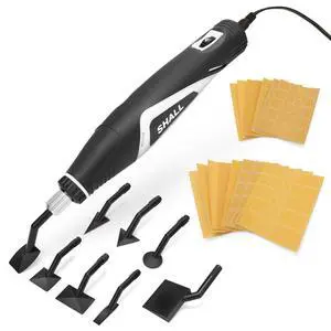 Mini Pen Sander, Electric Reciprocating Sander w/ 4 Adjustable Speeds | 12V Micro Detail Sander Tool with 8 Sanding Heads and 18 Sanding Sheets for Polishing, Finishing, 3D Prints, DIY Crafts Mini Pen Sander, Electric Reciprocating Sander w/ 4 Adjustable Speeds | 12V Micro Detail Sander Tool with 8 Sanding Heads and 18 Sanding Sheets for Polishing, Finishing, 3D Prints, DIY Crafts