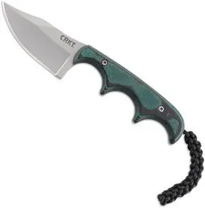 Minimalist Bowie Outdoor Fixed Blade Knife with Sheath, Green, 2387 | 2.12" Clip Point Blade, Lightweight Micarta Handle, Stainless Steel Blade, Thermoplastic Sheath with Mounting Options Minimalist Bowie Outdoor Fixed Blade Knife with Sheath, Green, 2387 | 2.12" Clip Point Blade, Lightweight Micarta Handle, Stainless Steel Blade, Thermoplastic Sheath with Mounting Options