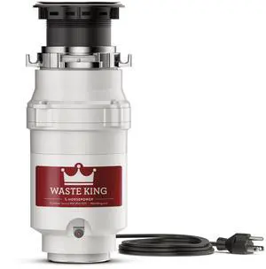Garbage Disposal for Kitchen Sink with Power Cord, Compact Food Waste Disposer, L-111 Garbage Disposal for Kitchen Sink with Power Cord, Compact Food Waste Disposer, L-111