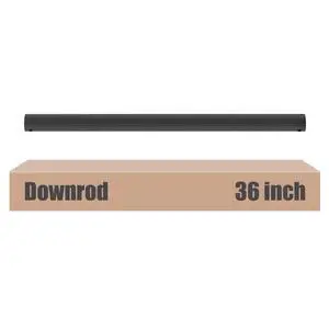 36 inch Ceiling Fan Downrod, 3 FT,1'' Diameter (Black, Not Threaded) | 3 FT Black Downrod, 1 inch Outside Diameter,Downrod suitable for a Wide Range of Fans(Not Threaded) 36 inch Ceiling Fan Downrod, 3 FT,1'' Diameter (Black, Not Threaded) | 3 FT Black Downrod, 1 inch Outside Diameter,Downrod suitable for a Wide Range of Fans(Not Threaded)