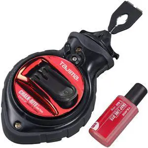 Chalk Line - Chalk-Rite Jam Free Special Edition Chalk Line with Extra Bold 1mm Snap Line & Five Gear Quick Retrieval - CR301JF-CP Chalk Line - Chalk-Rite Jam Free Special Edition Chalk Line with Extra Bold 1mm Snap Line & Five Gear Quick Retrieval - CR301JF-CP