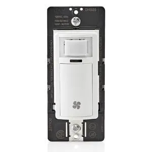 Humidity Sensor Switch for Bathroom Exhaust Fan, Automate Ventilation, Air Circulation, Moisture Control, ¼ HP, Single Pole, DHS05-1LW, White Humidity Sensor Switch for Bathroom Exhaust Fan, Automate Ventilation, Air Circulation, Moisture Control, ¼ HP, Single Pole, DHS05-1LW, White
