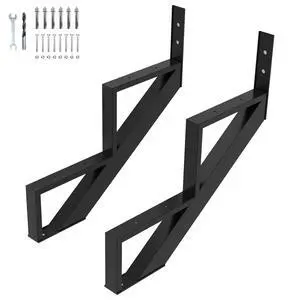 Steel Stair Step Riser-2 Pack, 2 Step Stair Stringers for Deck | Sturdy Powder Coating Steel Stair Stringer for Outdoor Steps and Stairs Steel Stair Step Riser-2 Pack, 2 Step Stair Stringers for Deck | Sturdy Powder Coating Steel Stair Stringer for Outdoor Steps and Stairs