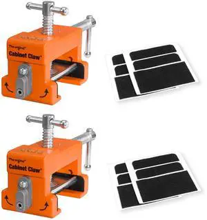 2-Pack Original Cabinet Clamps, 8510 | 650 lbs Load Limit, Designed for Face Frame Cabinet Installation, Ideal for Cabinet Installers, Carpenters & DIYers 2-Pack Original Cabinet Clamps, 8510 | 650 lbs Load Limit, Designed for Face Frame Cabinet Installation, Ideal for Cabinet Installers, Carpenters & DIYers
