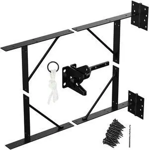 Anti Sag Gate Kit Heavy Duty No Sag Kit for Wooden Gate Fence with a Gate Latch Anti Sag Gate Kit Heavy Duty No Sag Kit for Wooden Gate Fence with a Gate Latch
