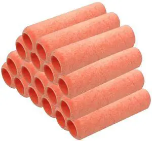 King Origin Paint Roller Covers, 18 Pack, 9 Inch Paint Roller | 3/8" Nap High Dense Roller Covers for Smooth and Textured Rough Surfaces, 9 inch Painting Roller King Origin Paint Roller Covers, 18 Pack, 9 Inch Paint Roller | 3/8" Nap High Dense Roller Covers for Smooth and Textured Rough Surfaces, 9 inch Painting Roller