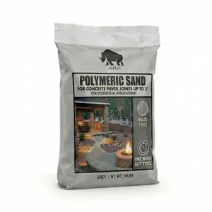 Rhino Power Bond Plus - Polymeric Sand for Pavers and Stone Joints up to a Maximum of 2 inches. (10 Pound, Slate Gray) Rhino Power Bond Plus - Polymeric Sand for Pavers and Stone Joints up to a Maximum of 2 inches. (10 Pound, Slate Gray)