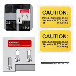 Generator Interlock Kit Compatible with Square D QO or Homeline 150 or 200 amp panels. 1 3/8 inches Spacing between main and generator breaker, Professional and Interlock Kit (SD200A) Generator Interlock Kit Compatible with Square D QO or Homeline 150 or 200 amp panels. 1 3/8 inches Spacing between main and generator breaker, Professional and Interlock Kit (SD200A)