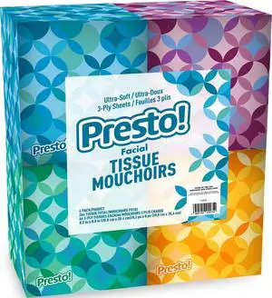 Ultra-soft, premium 3-ply facial tissues, 264 pulls total (4-box pack, 66 pulls per box); packaging may vary. Ultra-soft, premium 3-ply facial tissues, 264 pulls total (4-box pack, 66 pulls per box); packaging may vary.