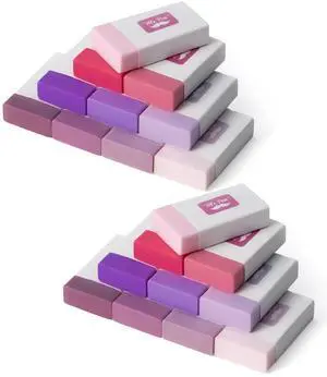 Erasers, 20 pieces per pack, large erasers, leave no marks | Large latex-free erasers, suitable for school, office, art sketching, homework, exams, clean and traceless corrections. Erasers, 20 pieces per pack, large erasers, leave no marks | Large latex-free erasers, suitable for school, office, art sketching, homework, exams, clean and traceless corrections.
