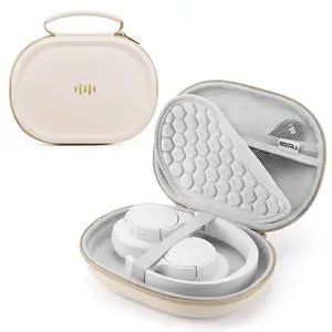 Headphone Case Hard Shell for Bose Quietcomfort/Skullcandy/JBL Tune 720BT/520BT/510BT/Live 770NC/460NC, Super-Slim Upgrade PU Pocket Over-Ear Headset Universal Portable Travel Organizer Bag Headphone Case Hard Shell for Bose Quietcomfort/Skullcandy/JBL Tune 720BT/520BT/510BT/Live 770NC/460NC, Super-Slim Upgrade PU Pocket Over-Ear Headset Universal Portable Travel Organizer Bag