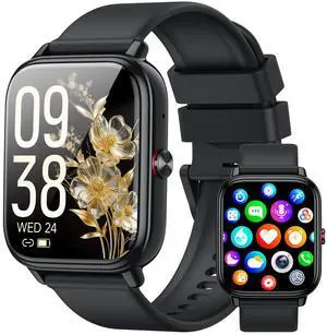 Smart Watch for Men Women, Fitness Tracker (Answer/Make Call), 1000 mAh Battery, 120+ Sport Modes, Step Counter/Sleep Monitor Fitness Watch, Smartwatch for Android/iPhone (Black) Smart Watch for Men Women, Fitness Tracker (Answer/Make Call), 1000 mAh Battery, 120+ Sport Modes, Step Counter/Sleep Monitor Fitness Watch, Smartwatch for Android/iPhone (Black)