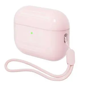 Case for AirPods Pro 2 Never-Sretch-Out Shock-Proof Protective Semi Hard Silicone Case Compatible with Apple Airpods Pro 2nd Generation (Pale Pink) Case for AirPods Pro 2 Never-Sretch-Out Shock-Proof Protective Semi Hard Silicone Case Compatible with Apple Airpods Pro 2nd Generation (Pale Pink)