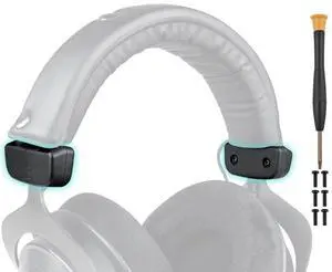Headband Side Cover Slider for Beyerdynamic DT 770/DT880/DT990 Pro, DT770/DT880 Pro HT, DT790/DT797, HS200 Dyn/Rotor/Trend Headphones, End Caps Replacement Repair Kit Accessories - Black Headband Side Cover Slider for Beyerdynamic DT 770/DT880/DT990 Pro, DT770/DT880 Pro HT, DT790/DT797, HS200 Dyn/Rotor/Trend Headphones, End Caps Replacement Repair Kit Accessories - Black