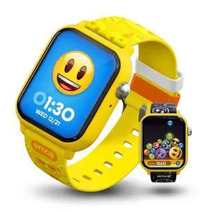 Emoji, All-Ages Gaming Smart Watch, No Wi-Fi or Bluetooth | Built-in Emoji Merge! & Ask Emoji Game, Fitness and Steps Tracker, 100+ Customizable Watch Face Combinations, Water Resistant Emoji, All-Ages Gaming Smart Watch, No Wi-Fi or Bluetooth | Built-in Emoji Merge! & Ask Emoji Game, Fitness and Steps Tracker, 100+ Customizable Watch Face Combinations, Water Resistant