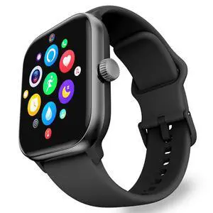Pulse 2 VeryFit Smart Watch for Men Women Fitness Tracker Watch (Black) | Alexa, 1.85" AMOLED Screen, Body Energy, Heart Rate, Oxygen Saturation, Stress, Sleep Monitor, Step Tracker, Bluetooth Call Pulse 2 VeryFit Smart Watch for Men Women Fitness Tracker Watch (Black) | Alexa, 1.85" AMOLED Screen, Body Energy, Heart Rate, Oxygen Saturation, Stress, Sleep Monitor, Step Tracker, Bluetooth Call