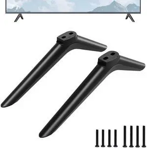 TV Stand Legs for Hisense TV Legs, for Hisense TV 40H5590F 40H4F 40H3F9 40H4030F1 43H4F 43H4030F 43H4030F1 TV Stand with Screws Set, Easy to Install, Black TV Stand Legs for Hisense TV Legs, for Hisense TV 40H5590F 40H4F 40H3F9 40H4030F1 43H4F 43H4030F 43H4030F1 TV Stand with Screws Set, Easy to Install, Black