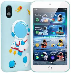 Kids MP3 Player with Spotify,Spotify Kids,Parental Control,Dual Camera,Audible,Amazon Music,Android Music MP4 with Bluetooth and WiFi,4" Touch Screen,Built-in Speaker,No FM Radio,No Browser Kids MP3 Player with Spotify,Spotify Kids,Parental Control,Dual Camera,Audible,Amazon Music,Android Music MP4 with Bluetooth and WiFi,4" Touch Screen,Built-in Speaker,No FM Radio,No Browser