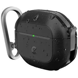 for Waterproof AirPods 4 Case with Lock - IP68 Waterproof and Dust Proof, Shockproof Protector, Heavy Duty Rugged Protection, Drop Proof Hard Cover for AirPods 4th Gen (Carbon Black) for Waterproof AirPods 4 Case with Lock - IP68 Waterproof and Dust Proof, Shockproof Protector, Heavy Duty Rugged Protection, Drop Proof Hard Cover for AirPods 4th Gen (Carbon Black)