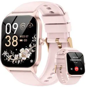 Smart Watch for Women Fitness Tracker: 1.85" Smartwatch for Android Phones iPhone Compatible Samsung Bluetooth Call Answer/Make Womens Watches Activity Heart Rate/Sleep/SpO2 Monitor IP68 Waterproof Smart Watch for Women Fitness Tracker: 1.85" Smartwatch for Android Phones iPhone Compatible Samsung Bluetooth Call Answer/Make Womens Watches Activity Heart Rate/Sleep/SpO2 Monitor IP68 Waterproof