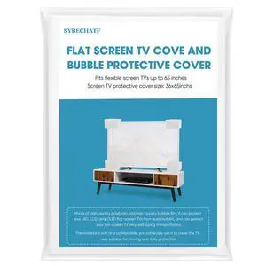 Foam Flat Screen TV Cover and 4 Foam large corner protectors Fits 65''TV | 65"W X 37"H, Flat Screen TV Protection During House Moving,Home Renovation, or Storing Foam Flat Screen TV Cover and 4 Foam large corner protectors Fits 65''TV | 65"W X 37"H, Flat Screen TV Protection During House Moving,Home Renovation, or Storing