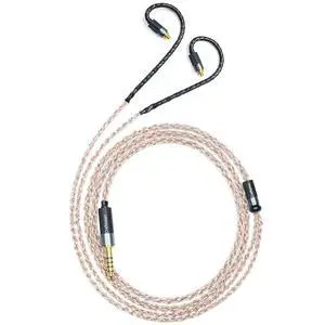 5N OFC Copper+Graphene Mixed Braid Earphone Replacement Cables for Sennheiser IE200 IE300 IE600 IE900 (4.4mm Plug) 5N OFC Copper+Graphene Mixed Braid Earphone Replacement Cables for Sennheiser IE200 IE300 IE600 IE900 (4.4mm Plug)