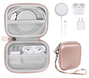 All-in-One Case for iPhone MagSafe Charger & Battery Pack, Storage for Accessories/Power Adapter/Charge Cable/Docks, Compatible with AirPods 4/ Pro 3/2/ 1 All-in-One Case for iPhone MagSafe Charger & Battery Pack, Storage for Accessories/Power Adapter/Charge Cable/Docks, Compatible with AirPods 4/ Pro 3/2/ 1