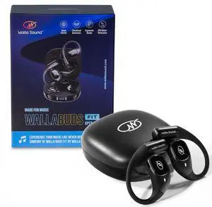 WallaBuds Fit Open Ear Headphones - Wireless Open Earbuds with Open Fit Design, Premium Sound Quality Ear Buds, IPX4 Water Resistant, Bluetooth 5.3, USB-C Fast Charging Case, 28 Hours Battery Life WallaBuds Fit Open Ear Headphones - Wireless Open Earbuds with Open Fit Design, Premium Sound Quality Ear Buds, IPX4 Water Resistant, Bluetooth 5.3, USB-C Fast Charging Case, 28 Hours Battery Life