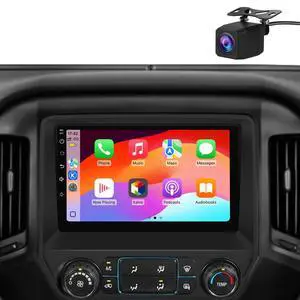 4Core 64GB Car Radio Stereo for Chevy Silverado GMC Sierra 2014-2018 | (Without Bo-seSystem) with Backup Camera Wireless Carplay Android Auto 4Core 64GB Car Radio Stereo for Chevy Silverado GMC Sierra 2014-2018 | (Without Bo-seSystem) with Backup Camera Wireless Carplay Android Auto