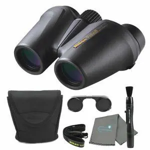 PROSTAFF 10x25 (7485) Black Binoculars Bundle with Lens Pen and Cleaning Cloth, Compact Binoculars for Adults for Hunting, Bird Watching, and Hiking Essentials, Waterproof All-Terrain PROSTAFF 10x25 (7485) Black Binoculars Bundle with Lens Pen and Cleaning Cloth, Compact Binoculars for Adults for Hunting, Bird Watching, and Hiking Essentials, Waterproof All-Terrain