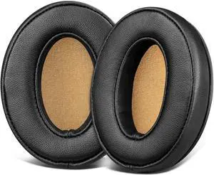 Lambskin Earpads for Sennheiser (Momentum 2/HD1) Wireless Over-Ear Headphones - Black Lambskin Earpads for Sennheiser (Momentum 2/HD1) Wireless Over-Ear Headphones - Black