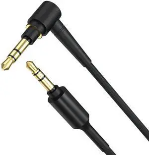 Replacement WH-1000XM5 WH-1000XM4 Headphone Audio Cable Cord Aux Wire Compatible with Sony MDR-1000X MDR-XB950BT WH-1000XM2 WH-1000XM3 WH-CH700N MDR-100ABN MDR-1ADAC MDR-XB950N1 Headphones (Black) Replacement WH-1000XM5 WH-1000XM4 Headphone Audio Cable Cord Aux Wire Compatible with Sony MDR-1000X MDR-XB950BT WH-1000XM2 WH-1000XM3 WH-CH700N MDR-100ABN MDR-1ADAC MDR-XB950N1 Headphones (Black)