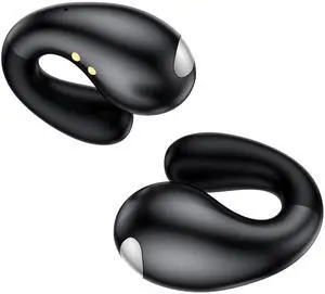 Ultra Open Ear Earbuds - Clip on Earbuds, Open Ear Headphones with Secure Lightweight Fit, Bone Conduction Sound and Bluetooth 5.3 for Running, Sports and Outdoor Travel, Midnight Black Ultra Open Ear Earbuds - Clip on Earbuds, Open Ear Headphones with Secure Lightweight Fit, Bone Conduction Sound and Bluetooth 5.3 for Running, Sports and Outdoor Travel, Midnight Black