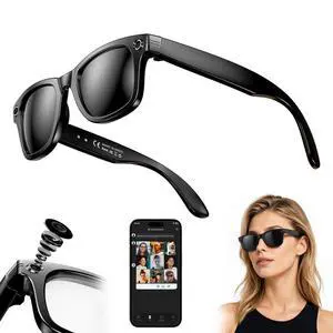 AI Smart Glasses With Camera,HD Photo & Video,Bluetooth Sunglasses Built-in Speakers,Wireless Music & Call AI Smart Glasses With Camera,HD Photo & Video,Bluetooth Sunglasses Built-in Speakers,Wireless Music & Call