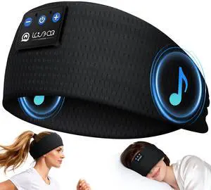 Sleep Sport Headphones Wireless Bluetooth 5.4 Headband Headphone | Sleeping Earphones for Side Sleepers Removable and Washable Headbands Earbuds for Running Workout Unique Gifts for Women Men Sleep Sport Headphones Wireless Bluetooth 5.4 Headband Headphone | Sleeping Earphones for Side Sleepers Removable and Washable Headbands Earbuds for Running Workout Unique Gifts for Women Men