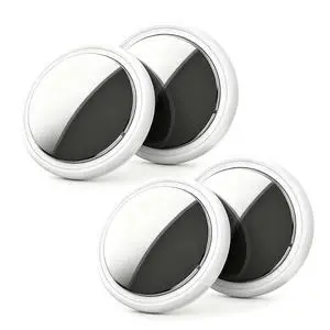 Air Tracker Tags 4 Pack, Apple MFi Certified for iPhone iPad Find My iOS | Item Finder Smart Tag Key Locator with Sound, Bluetooth Luggage Tag for Suitcases Keys Bags Pets Wallet, Battery Replaceable Air Tracker Tags 4 Pack, Apple MFi Certified for iPhone iPad Find My iOS | Item Finder Smart Tag Key Locator with Sound, Bluetooth Luggage Tag for Suitcases Keys Bags Pets Wallet, Battery Replaceable