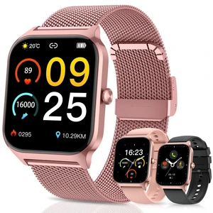 Smart Watch for Women Fitness Tracker: Rose Gold Make/Answer Call Smart Watches for Women Waterproof Digital Mens Watches Running Smartwatch Android Phone iPhone Samsung Compatible Heart Rate Monitor Smart Watch for Women Fitness Tracker: Rose Gold Make/Answer Call Smart Watches for Women Waterproof Digital Mens Watches Running Smartwatch Android Phone iPhone Samsung Compatible Heart Rate Monitor