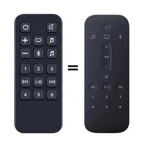 New Replacement Soundbar Remote Control Compatible for Bose Smart Sound Bar 900 500 Speaker System New Replacement Soundbar Remote Control Compatible for Bose Smart Sound Bar 900 500 Speaker System