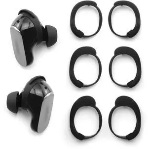 Replacement Ear Tips for Bose QuietComfort Ultra 1&2 Wingtips | Anti-Slip Silicone Ear Wings Covers Eartip Accessories, 3 Pairs of Stability Bands (Black, Assorted S/M/L) Replacement Ear Tips for Bose QuietComfort Ultra 1&2 Wingtips | Anti-Slip Silicone Ear Wings Covers Eartip Accessories, 3 Pairs of Stability Bands (Black, Assorted S/M/L)