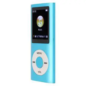 MP3 Player, Portable Lossless Sound Slim MP3 Music Player with Earphone, 1.8 Inch LCD Screen Digital Music Player, Support Up to 64GB (Blue) MP3 Player, Portable Lossless Sound Slim MP3 Music Player with Earphone, 1.8 Inch LCD Screen Digital Music Player, Support Up to 64GB (Blue)