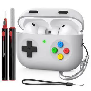 for AirPods Pro 3 Case(2025) Silicone Game Console Design Case for Apple AirPods Pro 3rd Generation, 3D Button Airpod Pro 3 Cover for Men Women for AirPods Pro 3 Case(2025) Silicone Game Console Design Case for Apple AirPods Pro 3rd Generation, 3D Button Airpod Pro 3 Cover for Men Women