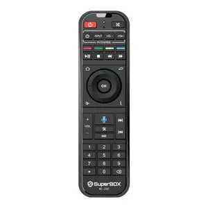 Original Super Box RC-200 Remote Control with Voice Command and Bluetooth for S6 Max, S6 Ultra, S5 Max, S5 Pro, Elite Pro+, Elite Ultra Original Super Box RC-200 Remote Control with Voice Command and Bluetooth for S6 Max, S6 Ultra, S5 Max, S5 Pro, Elite Pro+, Elite Ultra