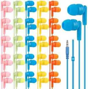 100 Pack Bulk Earbud Headphones Earphones for Classroom Students | Classroom Students Kids Children Gifts Adult Wholesale Earphones 100 Pack Bulk Earbud Headphones Earphones for Classroom Students | Classroom Students Kids Children Gifts Adult Wholesale Earphones