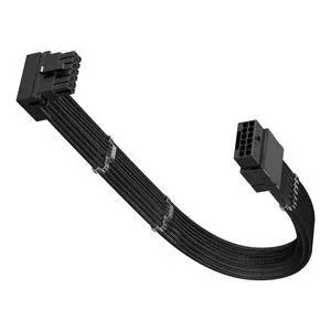 PCIE 5.0/5.1 16pin GPU Cable Adapter, Type B, Black | 90 Degree,12V-2x6/12VHPWR (12+4)pin Male to Female, 600W, Right Angle Extender Cord, For RTX 5070 Ti 5090 5080 4090 4070Ti PCIE 5.0/5.1 16pin GPU Cable Adapter, Type B, Black | 90 Degree,12V-2x6/12VHPWR (12+4)pin Male to Female, 600W, Right Angle Extender Cord, For RTX 5070 Ti 5090 5080 4090 4070Ti
