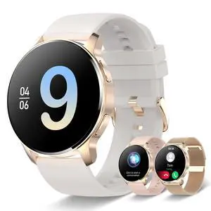 Smart Watch for Women (Answer/Make Call), Fitness Tracker for Android and iOS Phones Waterproof Smartwatch with 1.32" HD Full Touch Screen AI Voice Control Heart Rate Sleep Monitor Pedometer Smart Watch for Women (Answer/Make Call), Fitness Tracker for Android and iOS Phones Waterproof Smartwatch with 1.32" HD Full Touch Screen AI Voice Control Heart Rate Sleep Monitor Pedometer