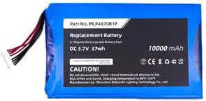 Replacement Battery for Autel Maxisys MS906BT MS906TS MS906S MS906BT MS906TS, fits Part no MLP4670B1P 10000mAh Replacement Battery for Autel Maxisys MS906BT MS906TS MS906S MS906BT MS906TS, fits Part no MLP4670B1P 10000mAh