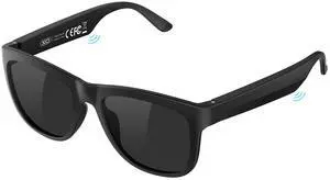 Bluetooth Glasses for Women & Men, Smart Audio Sunglasses for Men with Built-in Speakers, UV400 Protection, Wireless Music & Calls, Lightweight Frame, Touch Control Compatible with iOS/Android Bluetooth Glasses for Women & Men, Smart Audio Sunglasses for Men with Built-in Speakers, UV400 Protection, Wireless Music & Calls, Lightweight Frame, Touch Control Compatible with iOS/Android